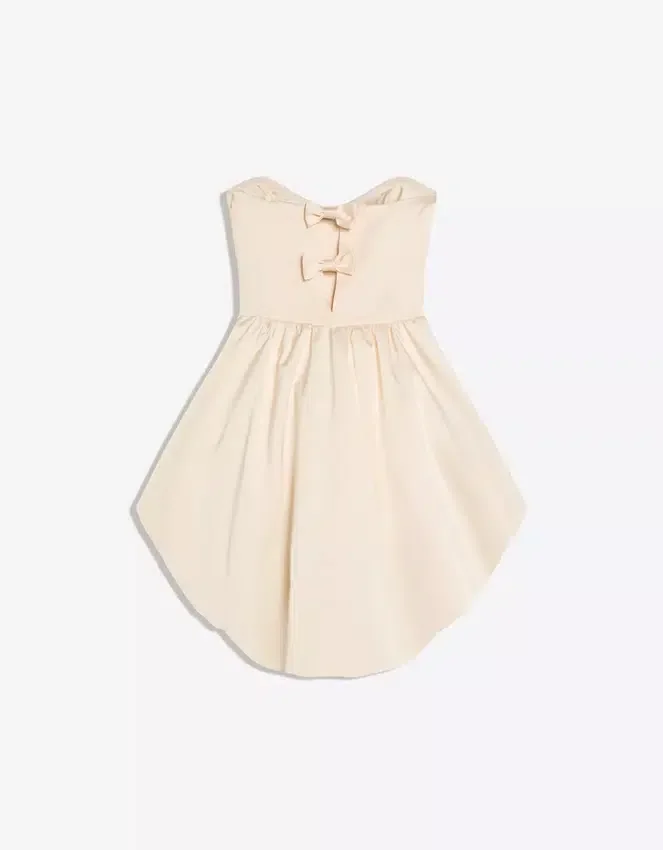 Satin Bustier Dress Satin Bustier Dress