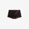 Sequinned Mini Shorts Sequinned Mini Shorts