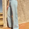 Shimmery High-Waist Straight-Leg Jeans Shimmery High-Waist Straight-Leg Jeans