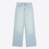 Shimmery High-Waist Straight-Leg Jeans Shimmery High-Waist Straight-Leg Jeans