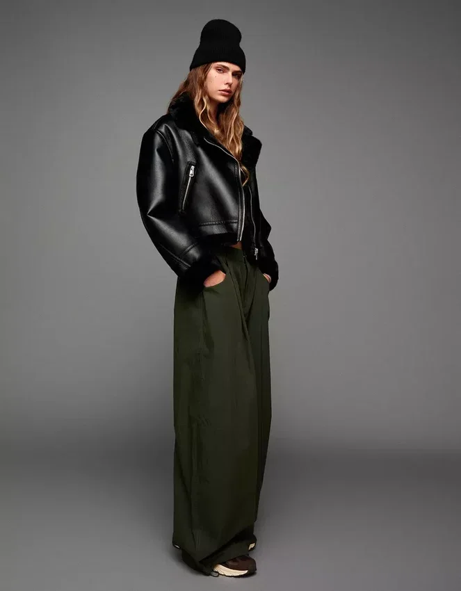 Short Double-Faced Jacket – Jackets and Trench Short Double-Faced Jacket – Jackets and Trench