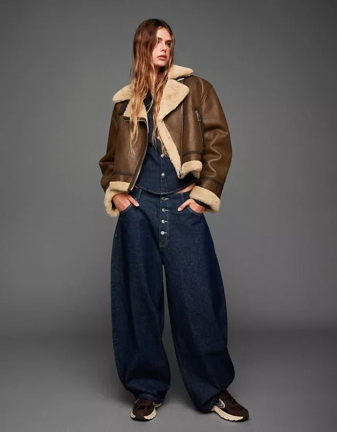 Short Double-Faced Jacket – Jackets and Trench Short Double-Faced Jacket – Jackets and Trench