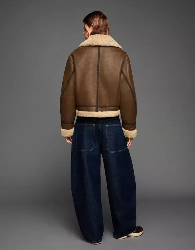 Short Double-Faced Jacket – Jackets and Trench Short Double-Faced Jacket – Jackets and Trench