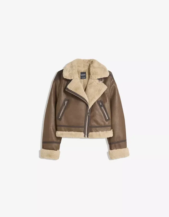 Short Double-Faced Jacket – Jackets and Trench Short Double-Faced Jacket – Jackets and Trench