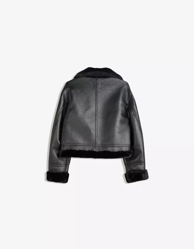 Short Double-Faced Jacket – Jackets and Trench Short Double-Faced Jacket – Jackets and Trench