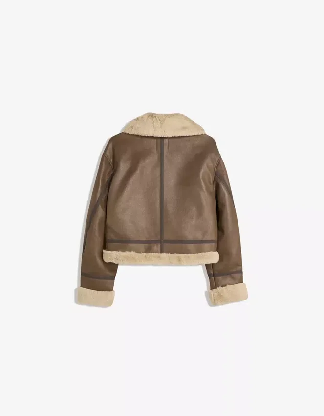 Short Double-Faced Jacket – Jackets and Trench Short Double-Faced Jacket – Jackets and Trench