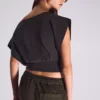 Short Sleeve Asymmetric Print T-Shirt Short Sleeve Asymmetric Print T-Shirt