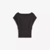 Short Sleeve Asymmetric Print T-Shirt Short Sleeve Asymmetric Print T-Shirt