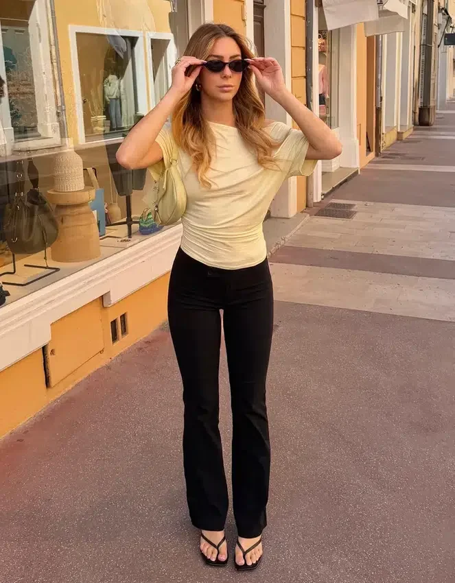 Short Sleeve Asymmetric T-Shirt Short Sleeve Asymmetric T-Shirt