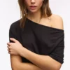Short Sleeve Asymmetric T-Shirt – T-Shirts – Women Short Sleeve Asymmetric T-Shirt – T-Shirts – Women