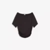 Short Sleeve Asymmetric T-Shirt – T-Shirts – Women Short Sleeve Asymmetric T-Shirt – T-Shirts – Women