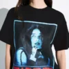 Short Sleeve Billie Eilish Print T-Shirt Short Sleeve Billie Eilish Print T-Shirt