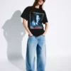 Short Sleeve Billie Eilish Print T-Shirt Short Sleeve Billie Eilish Print T-Shirt