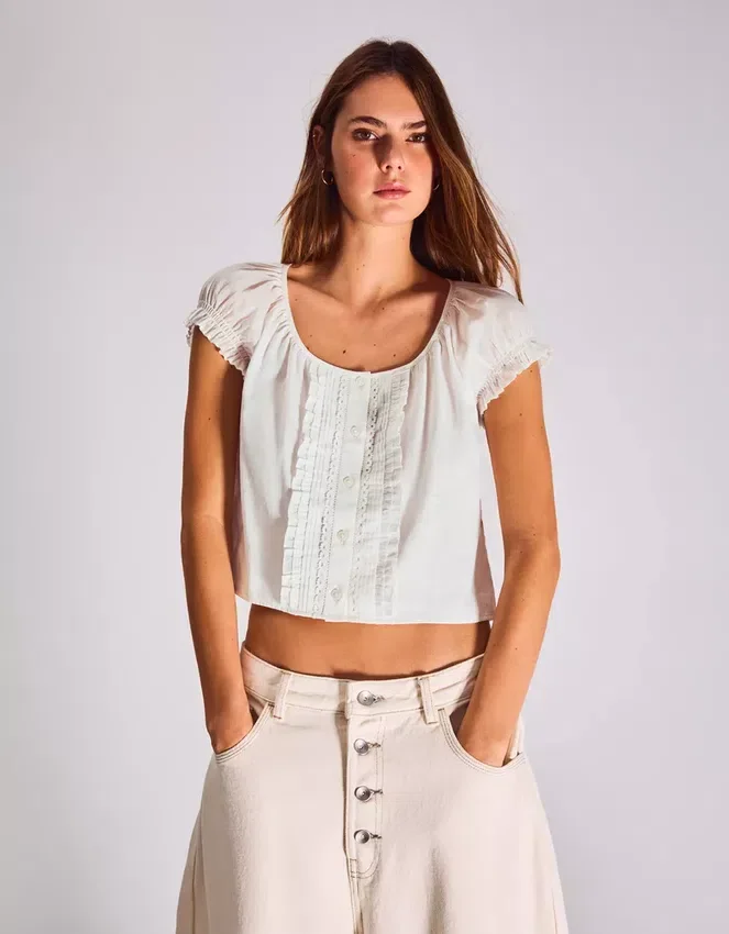 Short Sleeve Blouse – Shirts and Blouses Short Sleeve Blouse – Shirts and Blouses