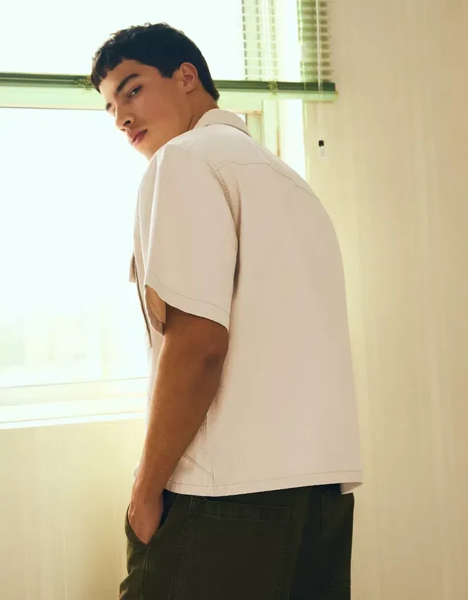 Short Sleeve Boxy Fit Shirt – Shirts Short Sleeve Boxy Fit Shirt – Shirts