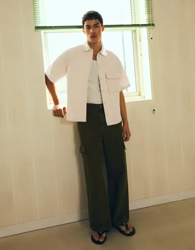 Short Sleeve Boxy Fit Shirt – Shirts Short Sleeve Boxy Fit Shirt – Shirts