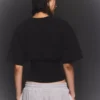 Short Sleeve Corset Waist T-Shirt Short Sleeve Corset Waist T-Shirt