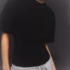 Short Sleeve Corset Waist T-Shirt Short Sleeve Corset Waist T-Shirt