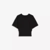 Short Sleeve Corset Waist T-Shirt Short Sleeve Corset Waist T-Shirt