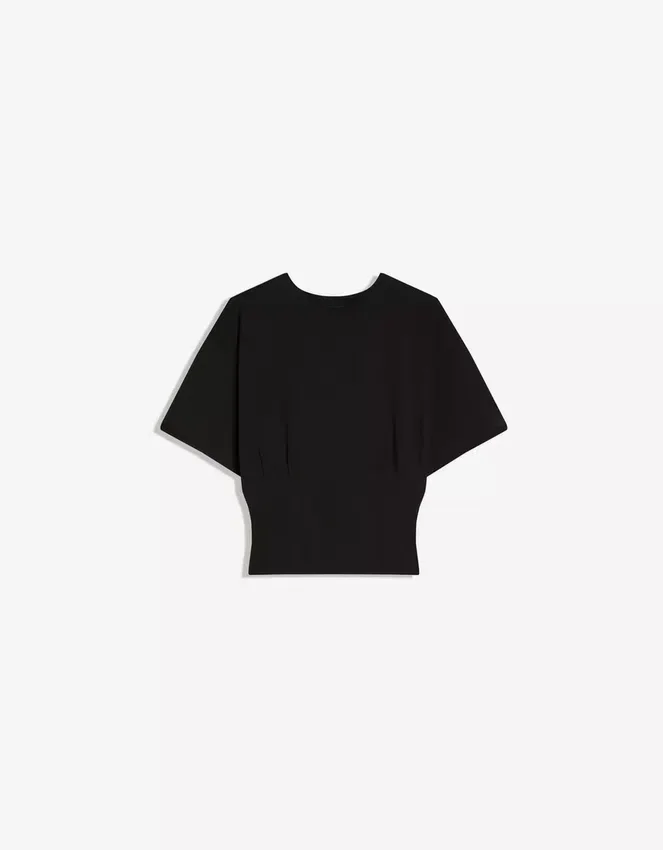Short Sleeve Corset Waist T-Shirt Short Sleeve Corset Waist T-Shirt