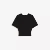 Short Sleeve Corset Waist T-Shirt Short Sleeve Corset Waist T-Shirt