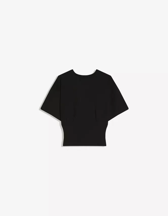 Short Sleeve Corset Waist T-Shirt Short Sleeve Corset Waist T-Shirt