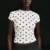 Short Sleeve Crew Neck T-Shirt – T-Shirts – Women Short Sleeve Crew Neck T-Shirt – T-Shirts – Women