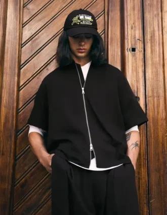 Short Sleeve Flowing Boxy Fit Shirt – Shirts