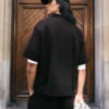 Short Sleeve Flowing Boxy Fit Shirt – Shirts