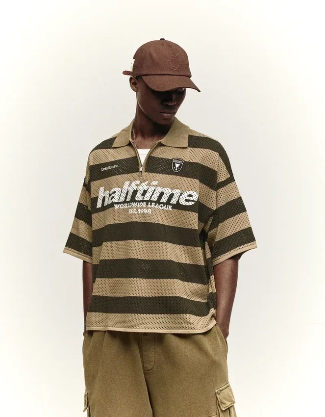 Short Sleeve Mesh Polo Shirt with Zipper – T-Shirts and Polo Shirts Short Sleeve Mesh Polo Shirt with Zipper – T-Shirts and Polo Shirts