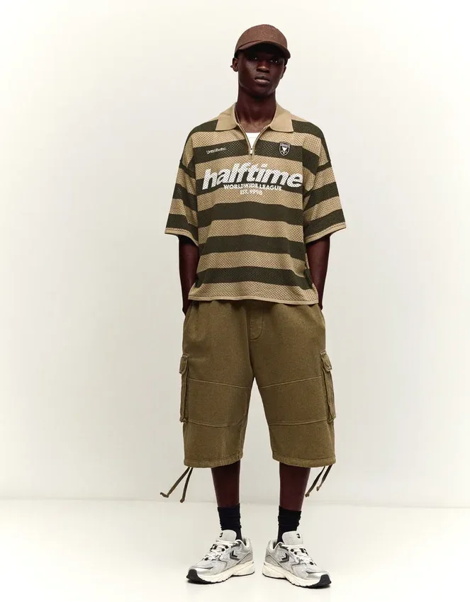 Short Sleeve Mesh Polo Shirt with Zipper – T-Shirts and Polo Shirts Short Sleeve Mesh Polo Shirt with Zipper – T-Shirts and Polo Shirts