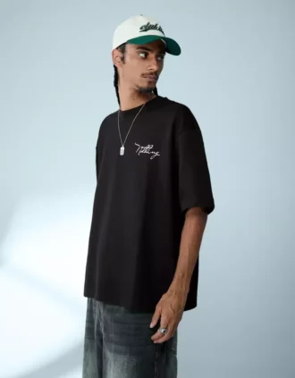 Short Sleeve Plush T-Shirt with Print – T-Shirts and Polo Shirts