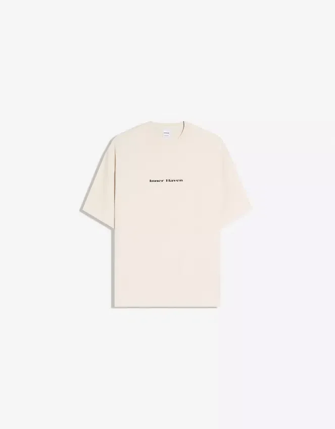 Short Sleeve Plush T-Shirt with Print – T-Shirts and Polo Shirts Short Sleeve Plush T-Shirt with Print – T-Shirts and Polo Shirts