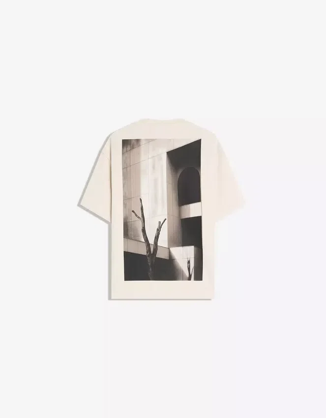 Short Sleeve Plush T-Shirt with Print – T-Shirts and Polo Shirts Short Sleeve Plush T-Shirt with Print – T-Shirts and Polo Shirts