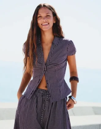 Short Sleeve Poplin Shirt
