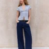 Short Sleeve Shirt with Zip – Shirts and Blouses Short Sleeve Shirt with Zip – Shirts and Blouses
