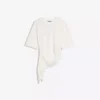 Short Sleeve T-Shirt with Gathering Short Sleeve T-Shirt with Gathering