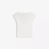 Short Sleeve T-Shirt with Gathering Short Sleeve T-Shirt with Gathering