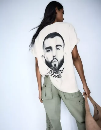 Short Sleeve T-Shirt with Manuel Turizo Print – Women
