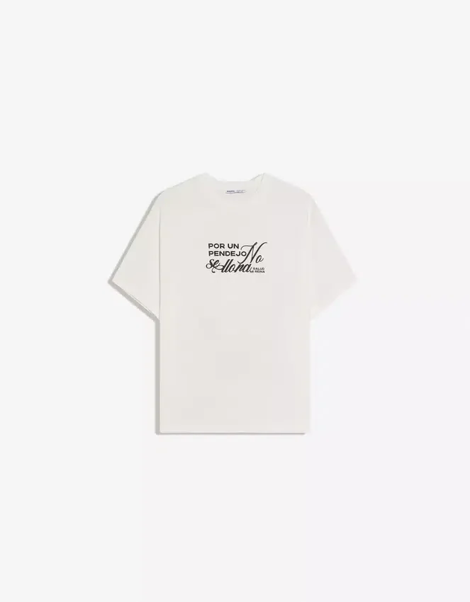 Short Sleeve T-Shirt with Manuel Turizo Print – Women Short Sleeve T-Shirt with Manuel Turizo Print – Women