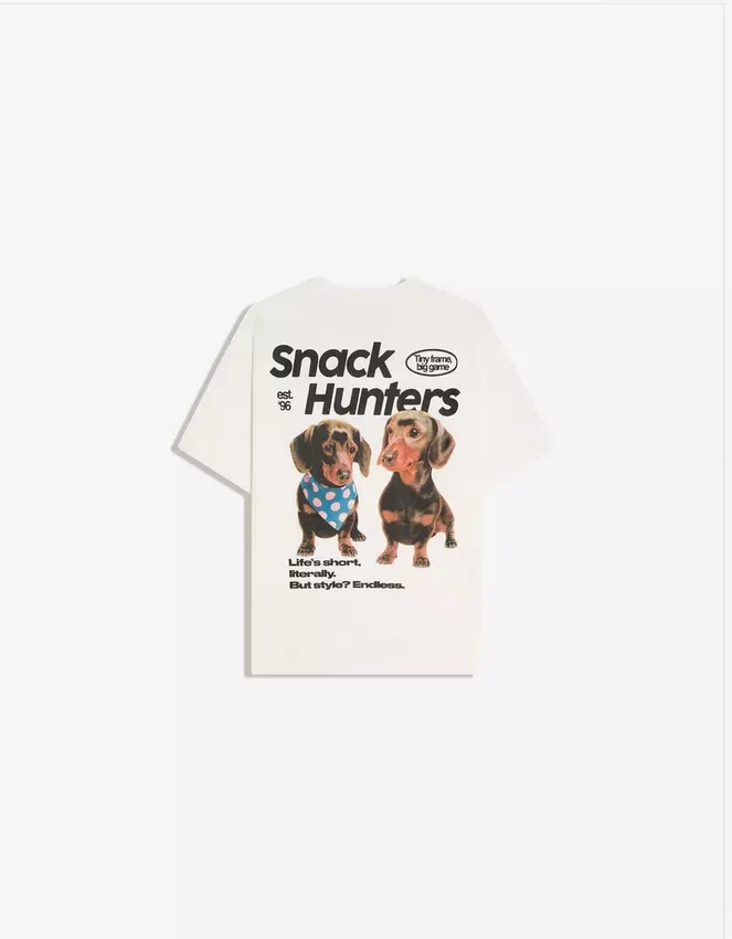 Short Sleeve T-Shirt with Print Short Sleeve T-Shirt with Print