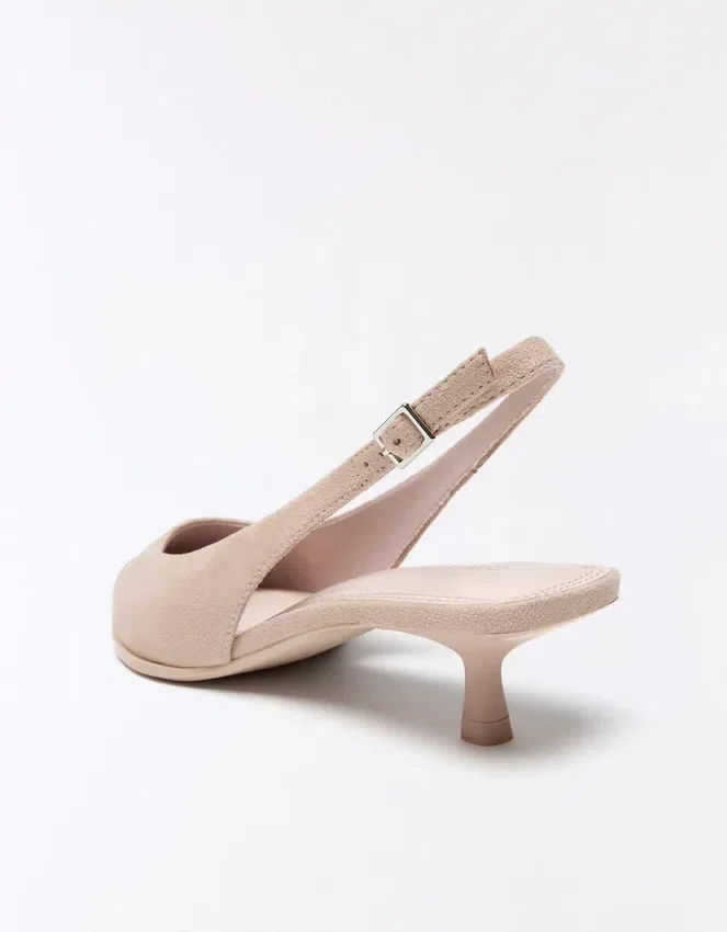 Slingback Kitten-Heel Shoes Slingback Kitten-Heel Shoes