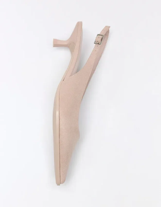Slingback Kitten-Heel Shoes Slingback Kitten-Heel Shoes