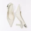 Slingback Kitten-Heel Shoes – Heeled Shoes