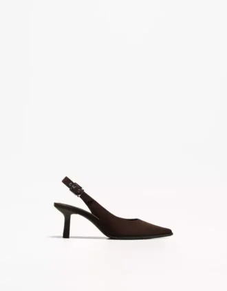 Slingback Kitten-Heel Shoes – Shoes
