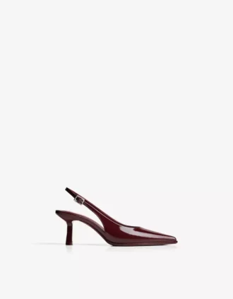 Slingback Kitten-Heel Shoes – Shoes