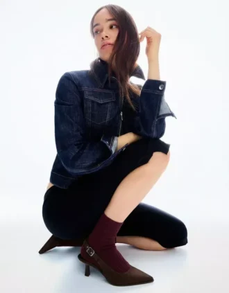Slingback Kitten-Heel Shoes – Shoes