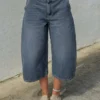 Slouchy Denim Bermuda Jorts Slouchy Denim Bermuda Jorts