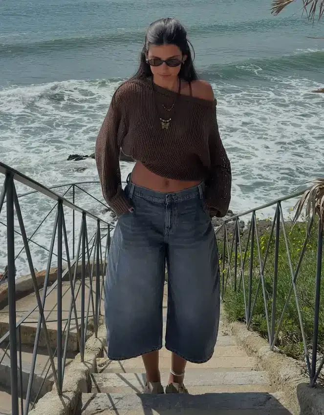 Slouchy Denim Bermuda Jorts Slouchy Denim Bermuda Jorts