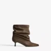Slouchy Kitten-Heel Ankle Boot – Boots and Ankle Boots Slouchy Kitten-Heel Ankle Boot – Boots and Ankle Boots